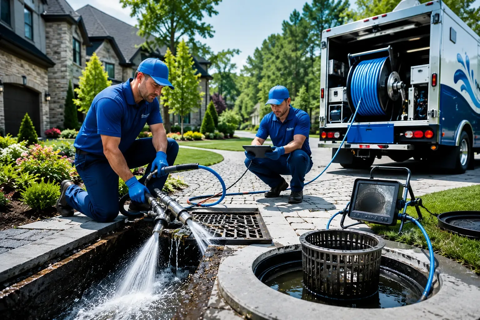 Local outdoor drain cleaning professionals in Wauregan, CT
